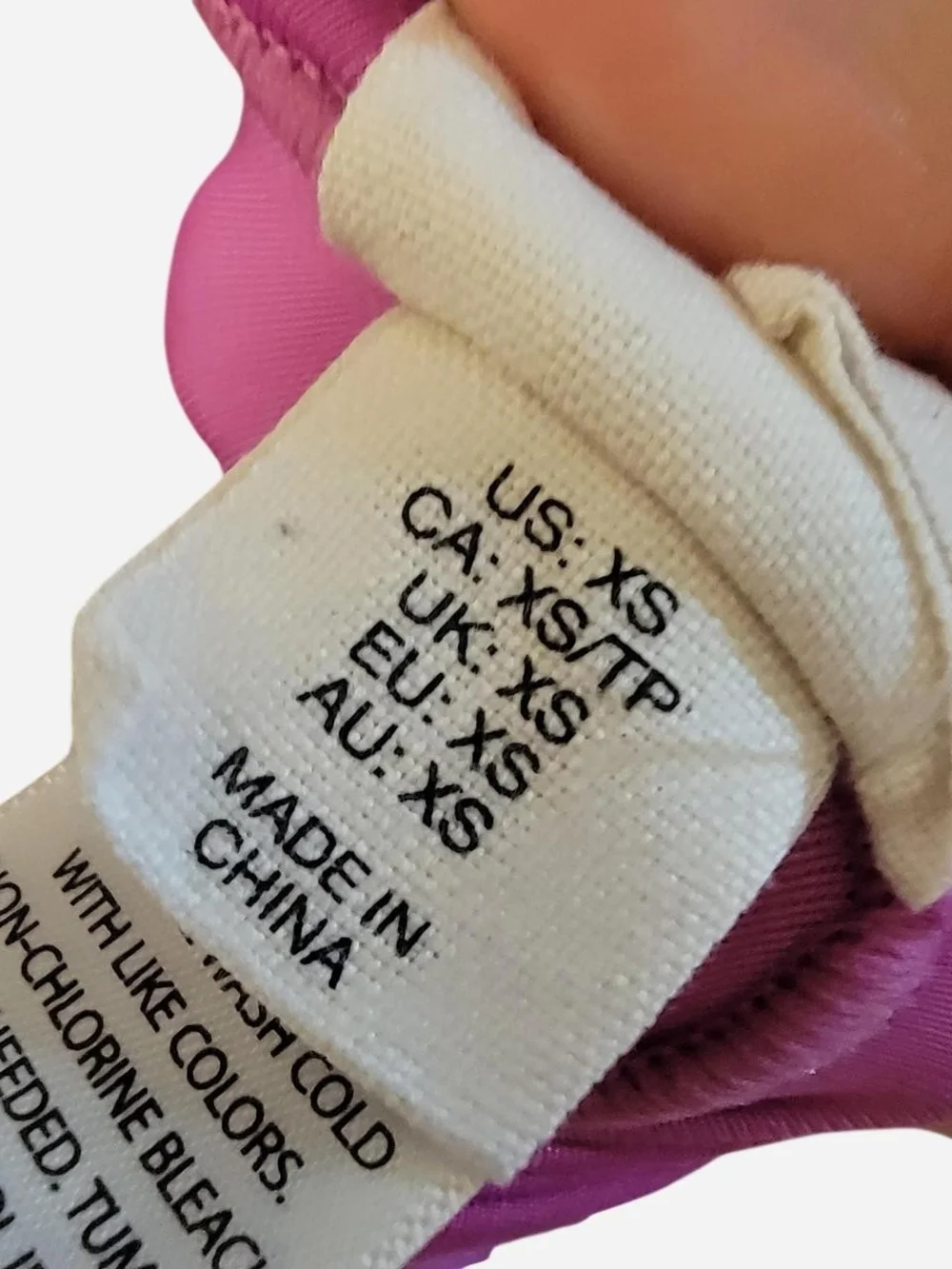 Crossover Waist Pink Flare Leggings